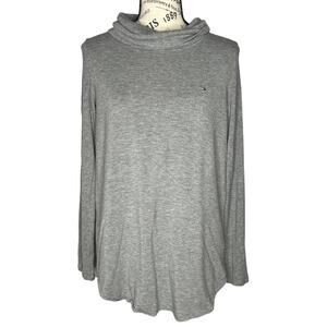 Tommy Hilfiger MEDIUM Ribbed Arm Long Sleeve Pullover Turtleneck